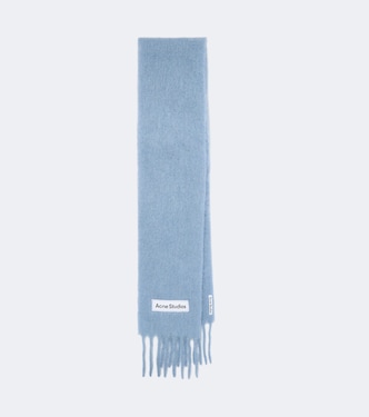 Alpaca, wool, and mohair-blend scarf | Acne Studios