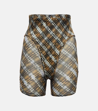 Scythe checked shorts | KNWLS