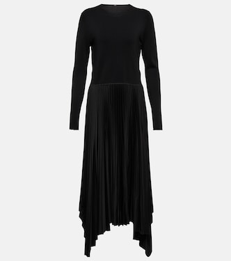 Deron asymmetric midi dress | Joseph