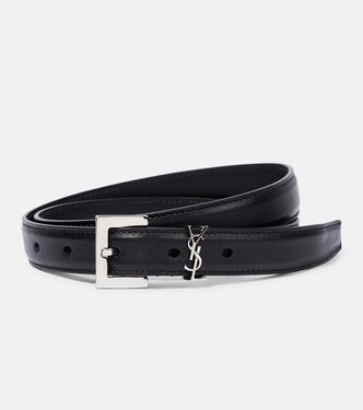 Cassandre 20 leather belt | Saint Laurent