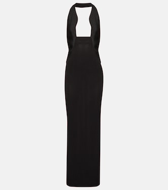 Robe longue en jersey | Christopher Esber