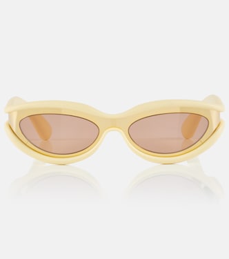 Hem oval sunglasses | Bottega Veneta