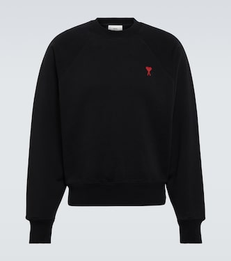 Felpa Ami De Coeur in jersey di cotone | Ami Paris