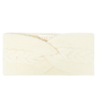 Sidony cable-knit wool and cotton headband | Louise Misha