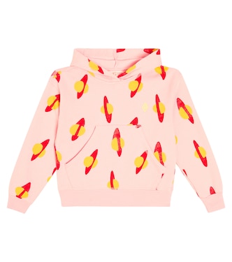 Beaver printed cotton hoodie | The Animals Observatory