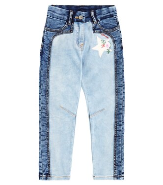 Bestickte Jeans | Monnalisa