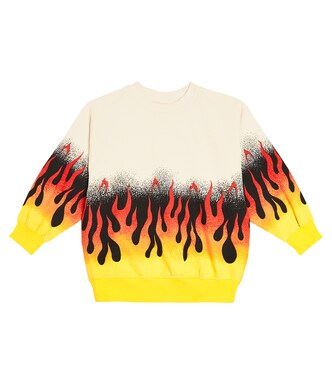 Monti printed cotton sweatshirt | Molo