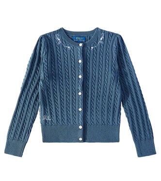 Cárdigan de algodón trenzado | Polo Ralph Lauren Kids