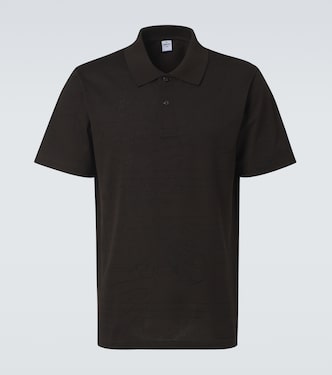 Scritto cotton piqué polo shirt | Berluti