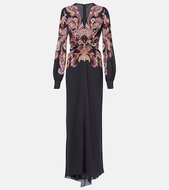 Paisley sablé maxi dress | Etro