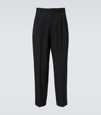 Silas wool gabardine straight pants | The Row