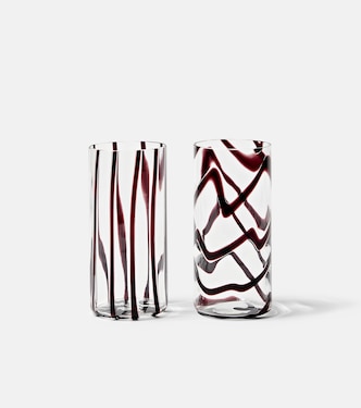 Set Cyrcus aus zwei Longdrinkgläsern | NasonMoretti