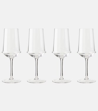 Dune champagne set of four glasses by Kelly Wearstler | Serax