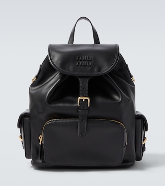 Sac à dos en cuir | Miu Miu