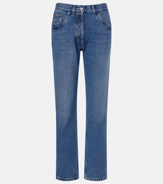 Low-Rise Straight Jeans | Prada