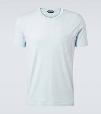 Cotton and silk jersey T-shirt | Tom Ford