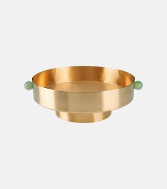 Embellished gold-plated fruit bowl | Natalia Criado