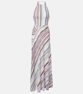 Zigzag knitted maxi dress | Missoni