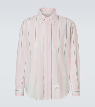 Striped cotton shirt | Thom Browne