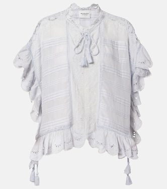 Payton broderie anglaise cotton top | Marant Etoile