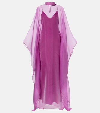 Sphinx semi-sheer organza gown | Taller Marmo