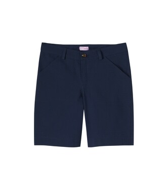 Shorts Bocusi aus Baumwoll-Seersucker | La Coqueta