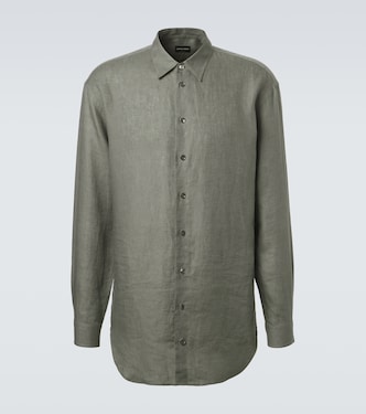 Chemise Archivio en lin | Giorgio Armani