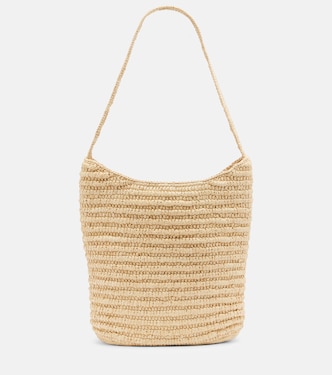 Alma Medium raffia shoulder bag | The Row