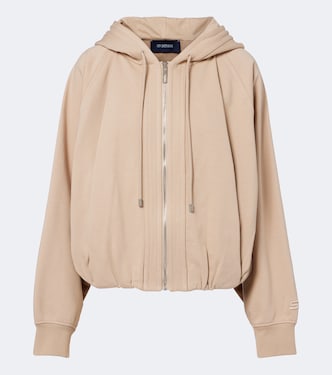 Cotton-blend jersey hoodie | Sportmax