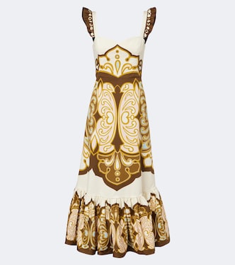  Midikleid Gingerbread aus einem Baumwollgemisch | La DoubleJ