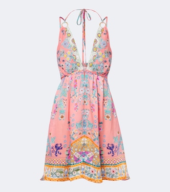 Floral embellished silk minidress | Camilla