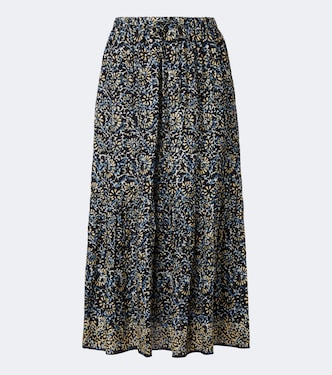 Jupe midi Olina en coton mélangé  | Ulla Johnson