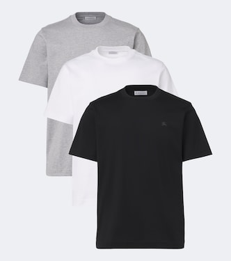 EKD set of 3 cotton jersey T-shirt | Burberry