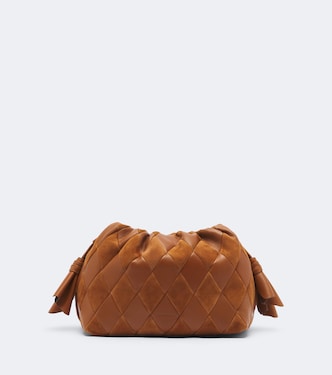 Clutch Cloud 91 Medium aus Leder und Veloursleder | Zimmermann