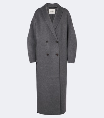 Double-breasted wool and cashmere coat | Lisa Yang