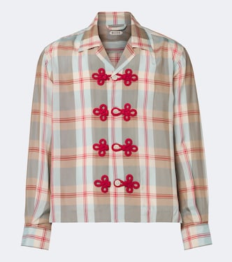 Canyon checked shirt  | Bode
