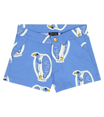 Printed cotton shorts | Mini Rodini