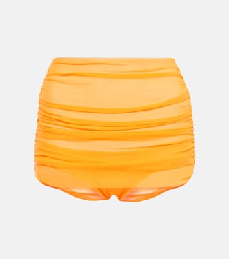 Bill high-rise bikini bottoms | Norma Kamali