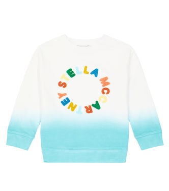 Logo cotton jersey hoodie | Stella McCartney Kids