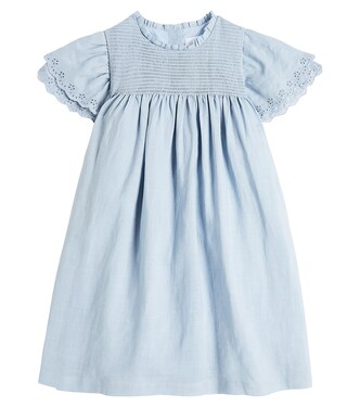 Vanya ruffled ramie dress | C'era Una Volta