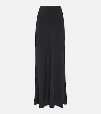Crêpe maxi skirt | Ami Paris