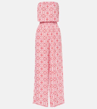 Mono Naomi de algodón floral | Melissa Odabash