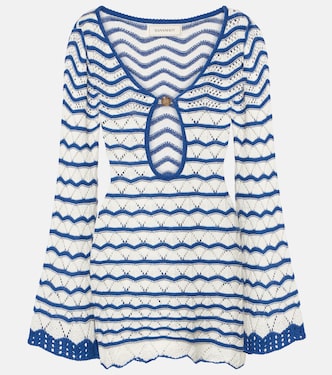 Vestido de playa Rey de croché de mezcla de algodón | Bananhot