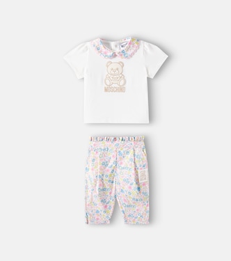 Bébé – Set t-shirt et pantalon Teddy Bear | Moschino Kids