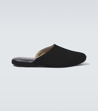 Suede slippers | Charvet