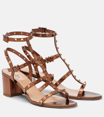 Rockstud leather sandals | Valentino Garavani