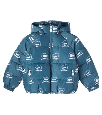 Printed quilted puffer jacket | Stella McCartney Kids