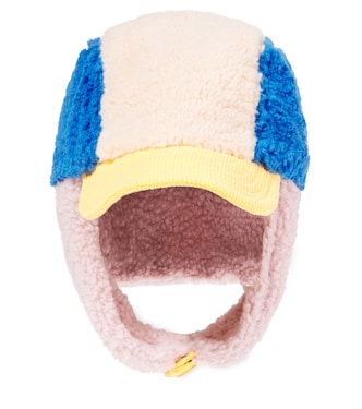 Baby colorblocked teddy hat | Bobo Choses