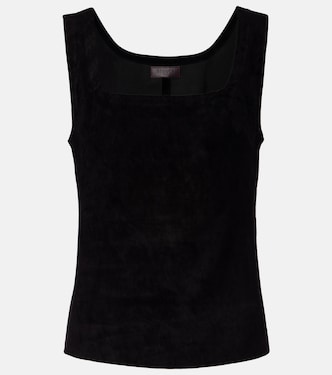 Tank top Edie in suede | Stouls