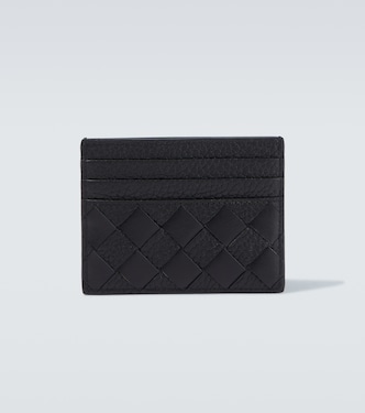 인트레치아토 레더 카드 홀더 | Bottega Veneta